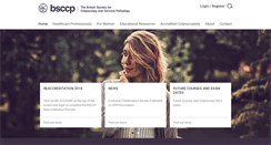 Desktop Screenshot of bsccp.org.uk